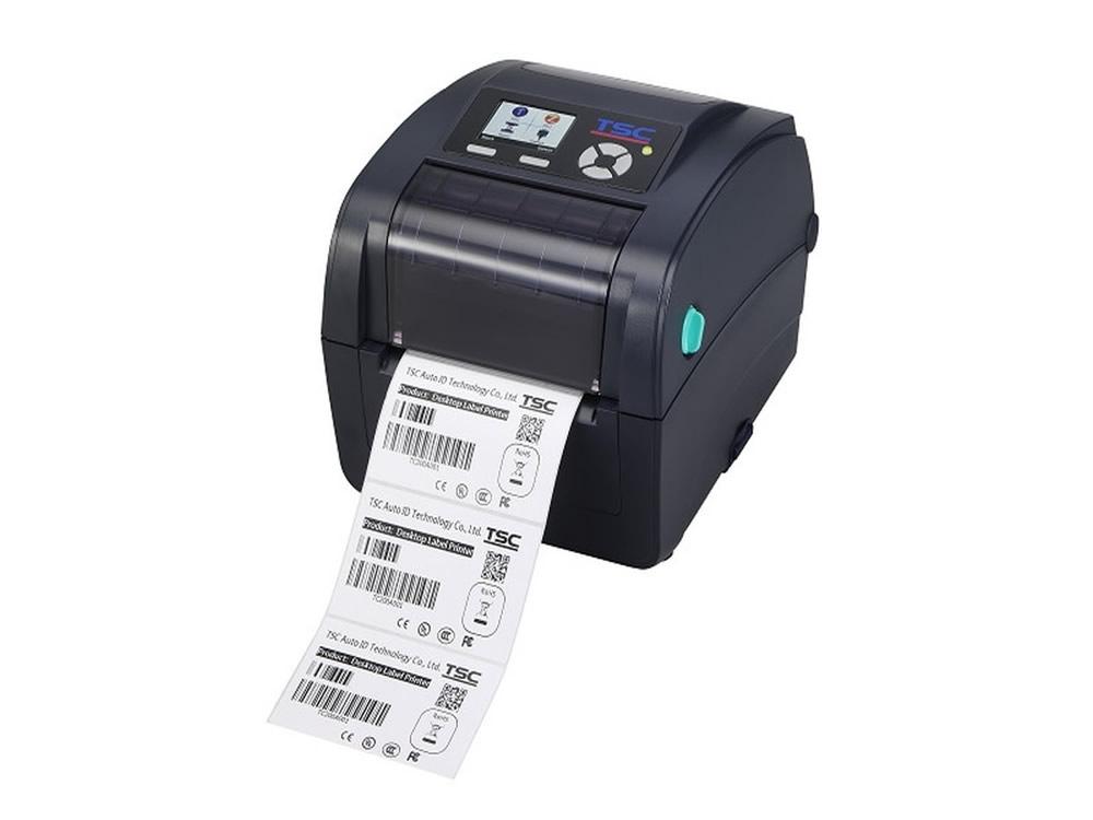 TT-Drucker von TSC mit eingelegten Etiketten